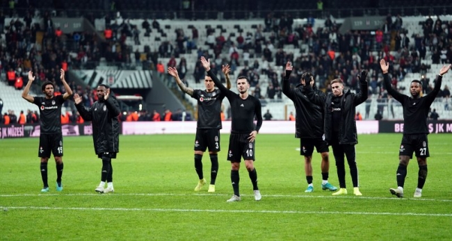 Beşiktaş'ın zirve yürüyüşü sürüyor